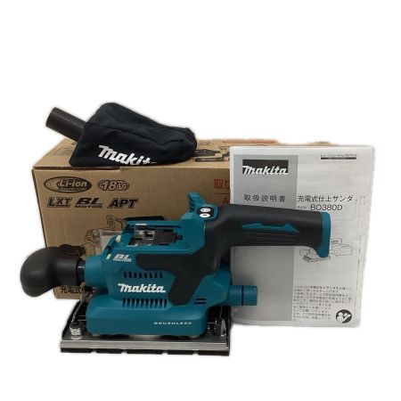 MAKITA マキタ サンダー  未使用品(S) 本体のみ コードレス式 18v BO380DZ