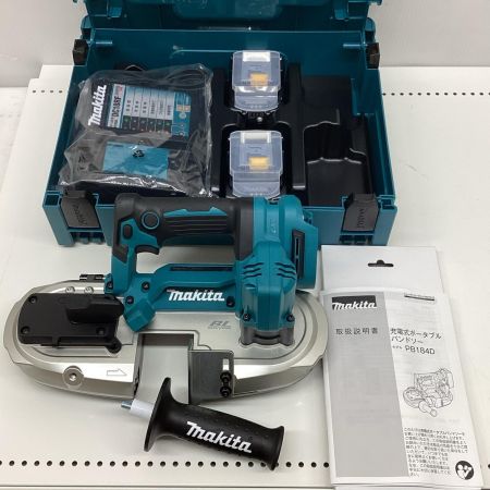 MAKITA マキタ 18V 充電式ポータブルバンドソー PB184DRGX ブルー