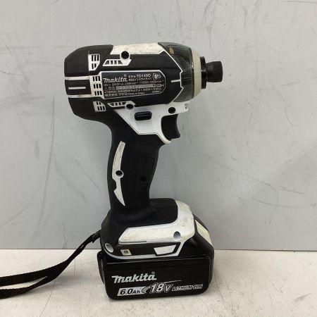 MAKITA マキタ インパクトドライバ 程度C ケース、充電器・充電池1個付 コードレス式 ８回 TD149DRFXW ホワイト