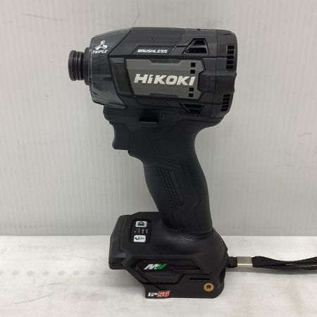 HiKOKI ハイコーキ インパクトドライバ  程度B 充電器・充電池2個・ケース付 コードレス式 36v 使用感有 WH36DD ブラック