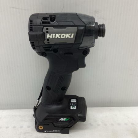 HiKOKI ハイコーキ インパクトドライバ  程度B 充電器・充電池2個・ケース付 コードレス式 36v 使用感有 WH36DD ブラック