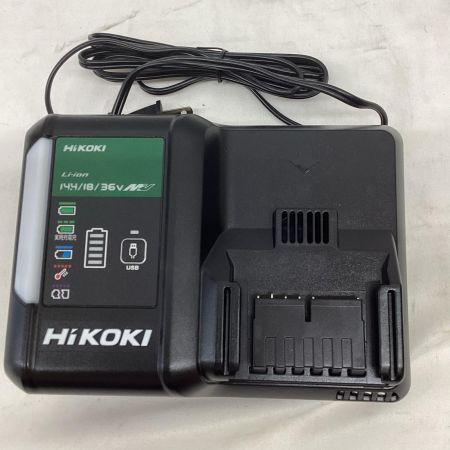 HiKOKI ハイコーキ インパクトドライバ  程度B 充電器・充電池2個・ケース付 コードレス式 36v 使用感有 WH36DD ブラック
