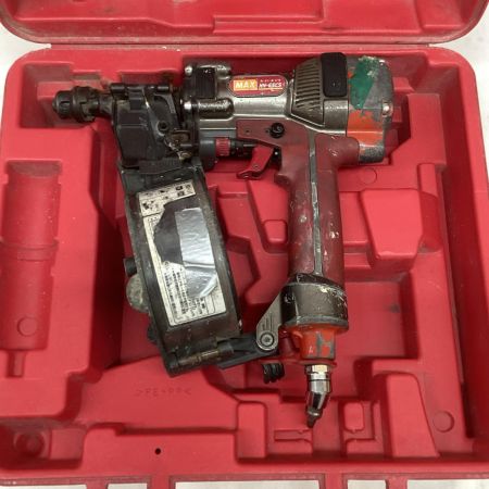 MAX マックス エアネイラ HN-65CS レッド