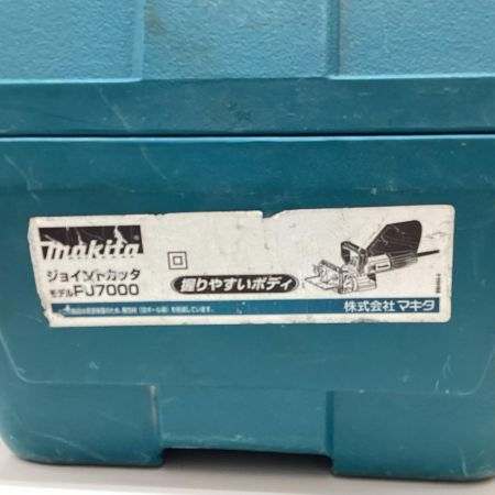 MAKITA マキタ ジョイントカッター 程度C ケース付 コード式 PJ7000 スカイブルー