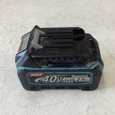 MAKITA マキタ 充電式タッカ ブルー 程度C 充電器・充電池1個・ケース付 コードレス式 40v 2.5Ah 80回 寿命3/4 キズ・ヨゴレ有 ST001GRDX ブルー
