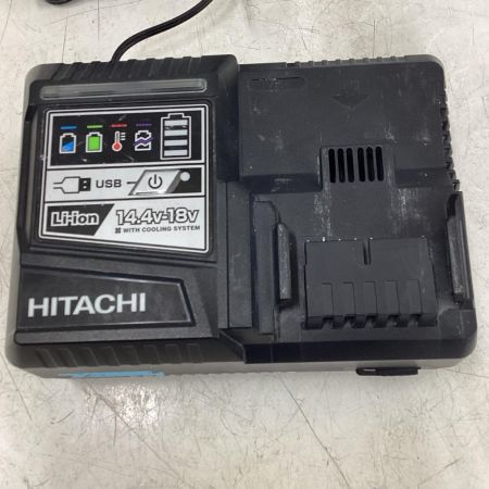 HiKOKI ハイコーキ インパクトドライバ  程度C 充電器・充電池2個・ケース付 コードレス式 36v 380983 キズ・ハガレ有 WH36DA 2XP(SB) ブルー