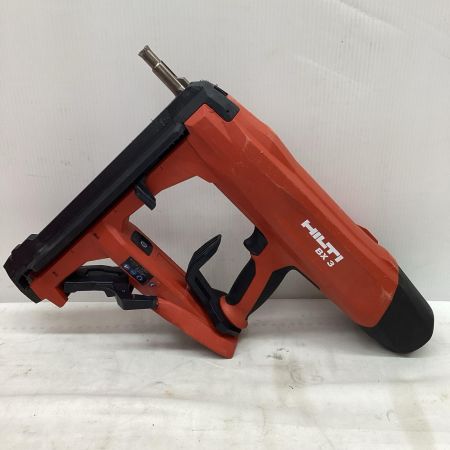 Hilti ヒルティ 充電式鋲打機 コンクリートネイラ 充電器・充電池2個・ケース付 BX3-L レッド