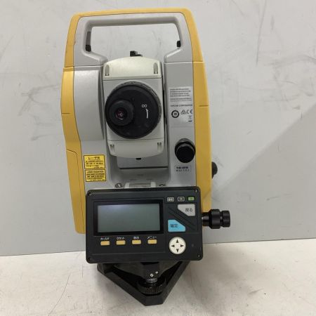 TOPCON トータルステーション 程度B 充電器・充電池2個付 使用感有 THE-2016 イエロー
