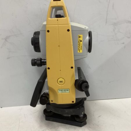 TOPCON トータルステーション 程度B 充電器・充電池2個付 使用感有 THE-2016 イエロー