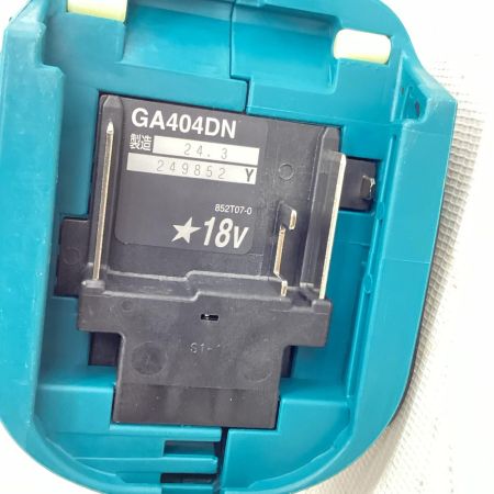 マキタ(Makita) 100mm充電式ディスクグラインダ   GA404DZN