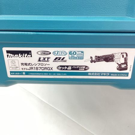 MAKITA マキタ 18V充電式レシプロソー JR187DRGX