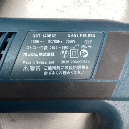 BOSCH ボッシュ 電子スーパージグソー  GST140BCE ブルー