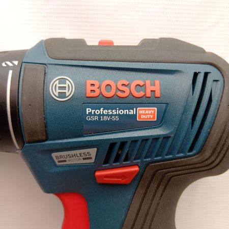 BOSCH ボッシュ コードレスドリルドライバー GSR 18V-55 