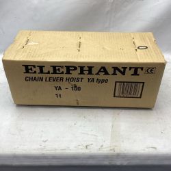象印チェンブロック(Elephant Chain Block) レバーホイスト YA01015 Aランク