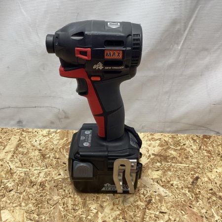 MAX マックス 14.4V/18V充電式ブラシレスインパクトドライバ   PJ-ID153R 赤