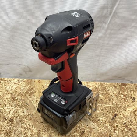MAX マックス 14.4V/18V充電式ブラシレスインパクトドライバ   PJ-ID153R 赤