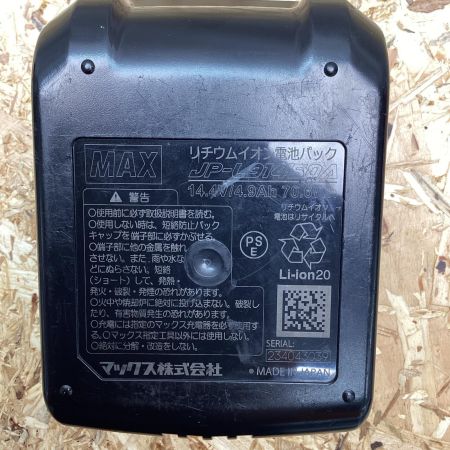MAX マックス 14.4V/18V充電式ブラシレスインパクトドライバ   PJ-ID153R 赤