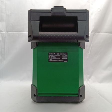 HITACHI 日立 コードレスラジオ 18V UR18DSL2 グリーン