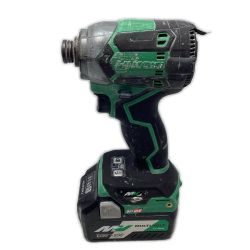 HiKOKI ハイコーキ コードレスインパクトドライバ WH36DC(NN) グリーン Cランク