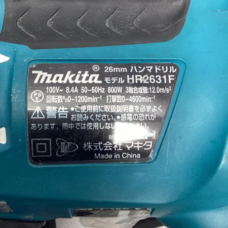 MAKITA マキタ  100Vハンマドリル HR2631F