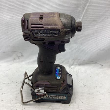 MAKITA マキタ 40V充電式インパクトドライバ TD002G パープル