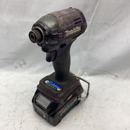 MAKITA マキタ 40V充電式インパクトドライバ TD002G パープル