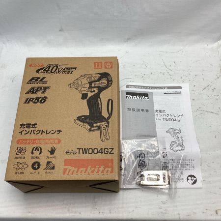 MAKITA マキタ 40V充電式インパクトレンチ TW004GZ ブルー
