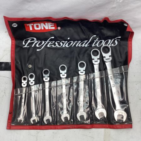 TONE トネ 首振ラチェットめがねレンチセット RMF700