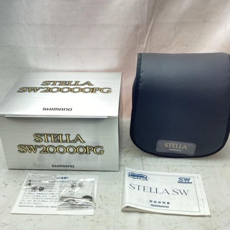 SHIMANO シマノ スピニングリール 08ステラSW20000P  02152