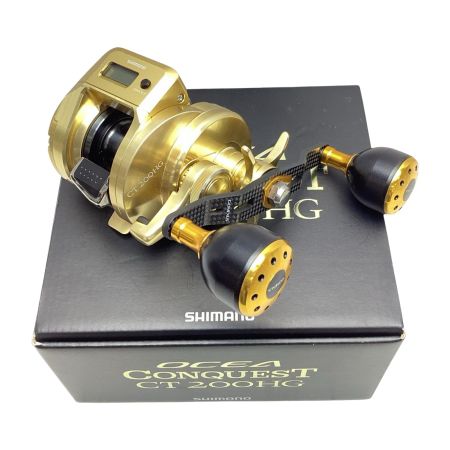 SHIMANO シマノ ベイトリール 18 オシアコンクエストCT 200HG 別ハンドル付 03816