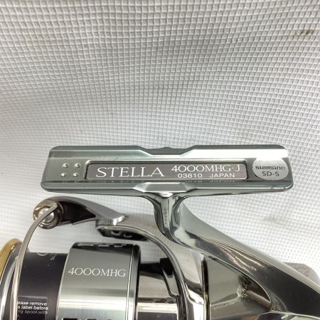SHIMANO シマノ スピニングリール 18ステラ 4000MHG 03810
