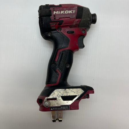 HiKOKI ハイコーキ インパクトドライバ 本体のみ コードレス式 36v WH36DD レッド