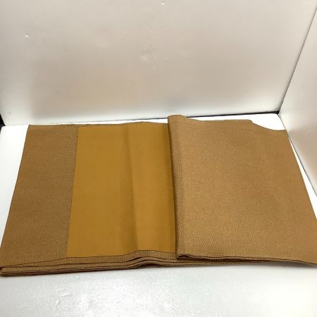   着物 帯 三通柄 名古屋帯 ちりめん 茶系  ブラウン