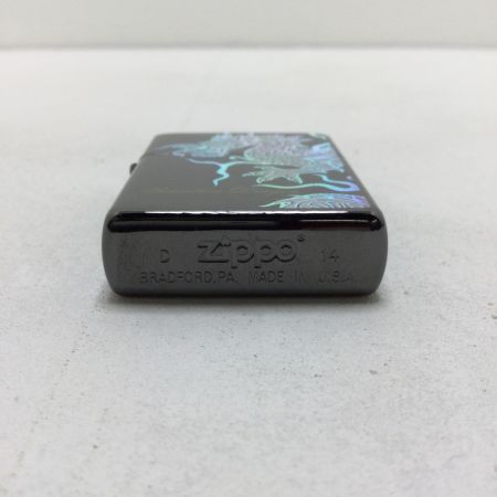  ZIPPO オイルライター TR-BK ジッポ レインボードラゴン 天竜