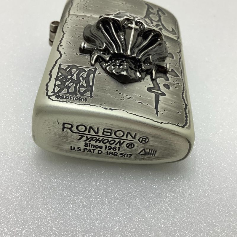 中古】 RONSON ロンソン ライター オイルライター 牙狼 GARO 魔導輪 