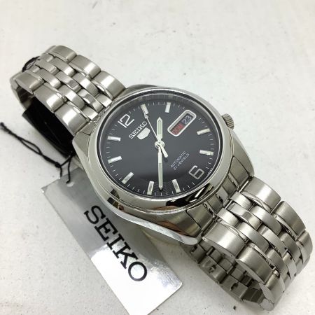 SEIKO セイコー セイコー5 腕時計 自動巻 裏蓋スケルトン 海外モデル SNK393