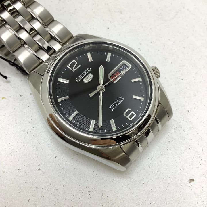 SEIKO セイコー セイコー5 腕時計 自動巻 裏蓋スケルトン 海外モデル SNK393｜中古｜なんでもリサイクルビッグバン