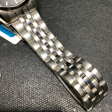  SEIKO セイコー セイコーファイブ 自動巻き 裏蓋スケルトン  SNK357 ネイビー