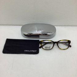 ▲▲ Dsquared2 ディースクエアード 眼鏡 Dsquared2 DQ5140 052 トータスカラー Bランク