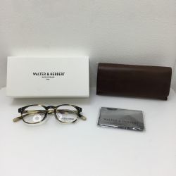▲▲  眼鏡 WALTER＆HERBERT Churchill ウェリントン トータスカラー Aランク