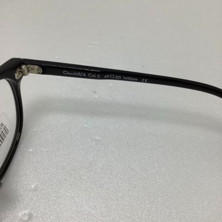  WALTER&HERBERT 未使用品 眼鏡 WALTER&HERBERT ブラック WLT&HBT 49□20 140㎜  ブラック