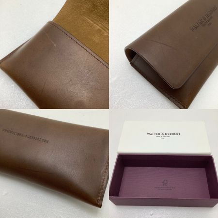  WALTER&HERBERT 未使用品 眼鏡 WALTER&HERBERT ブラック WLT&HBT 49□20 140㎜  ブラック