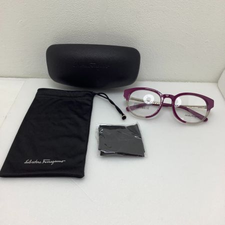  Salvatore Ferragamo サルヴァトーレフェラガモ 眼鏡 Salvatore Ferragamo フェラガモ  SF2791A パープル×ゴールド