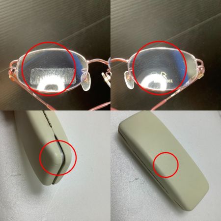   眼鏡 ローデンストック ラウンド型 ピンク/ゴールド Ｒ0024