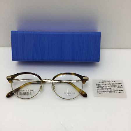  NEWYORKER ニューヨーカ 眼鏡 NEWYORKER ニューヨーカー ボストン トータスカラー NY6260