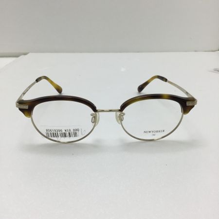  NEWYORKER ニューヨーカ 眼鏡 NEWYORKER ニューヨーカー ボストン トータスカラー NY6260