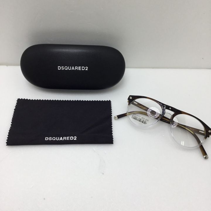 Dsquared2 ディースクエアード 眼鏡 Dsquared2 DSQUARED トータスカラー DQ5074｜中古｜なんでもリサイクルビッグバン