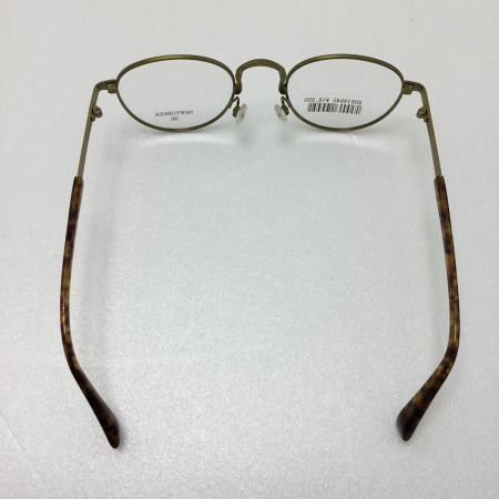  NEWYORKER ニューヨーカ 眼鏡 NEWYORKER ニューヨーカー Maruman Opt ボストン型  NY6262 ゴールド