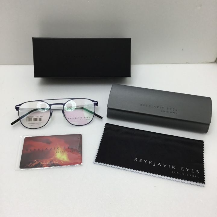 眼鏡 REYKJAVIK EYES BLACK LABEL ボストン VOR｜中古｜なんでもリサイクルビッグバン