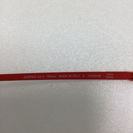  REYKJAVIK 眼鏡 JESPER Col 3  オレンジ x レッド